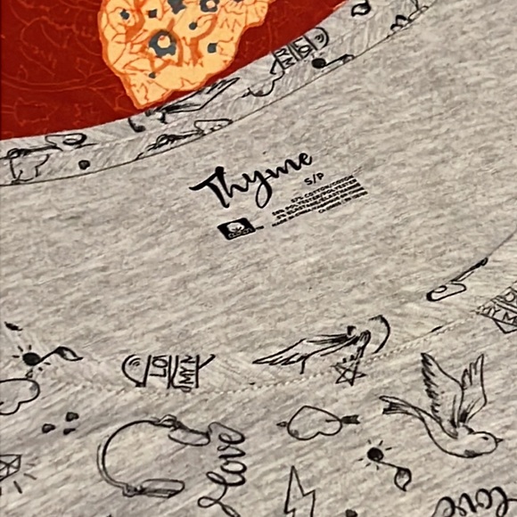 Thyme Maternity Side-Ruched Boat Neck Tee - Picture 4 of 5